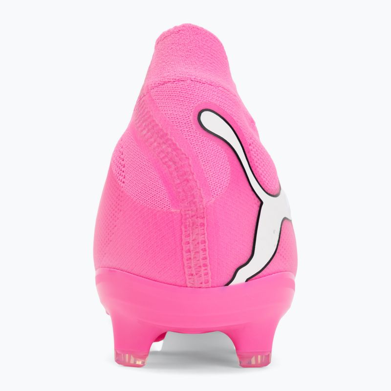 Scarpe da calcio per bambini PUMA Future 9 Pro FG/AG Jr poison pink/puma wht/sun stream/bright aqua/puma blk 6