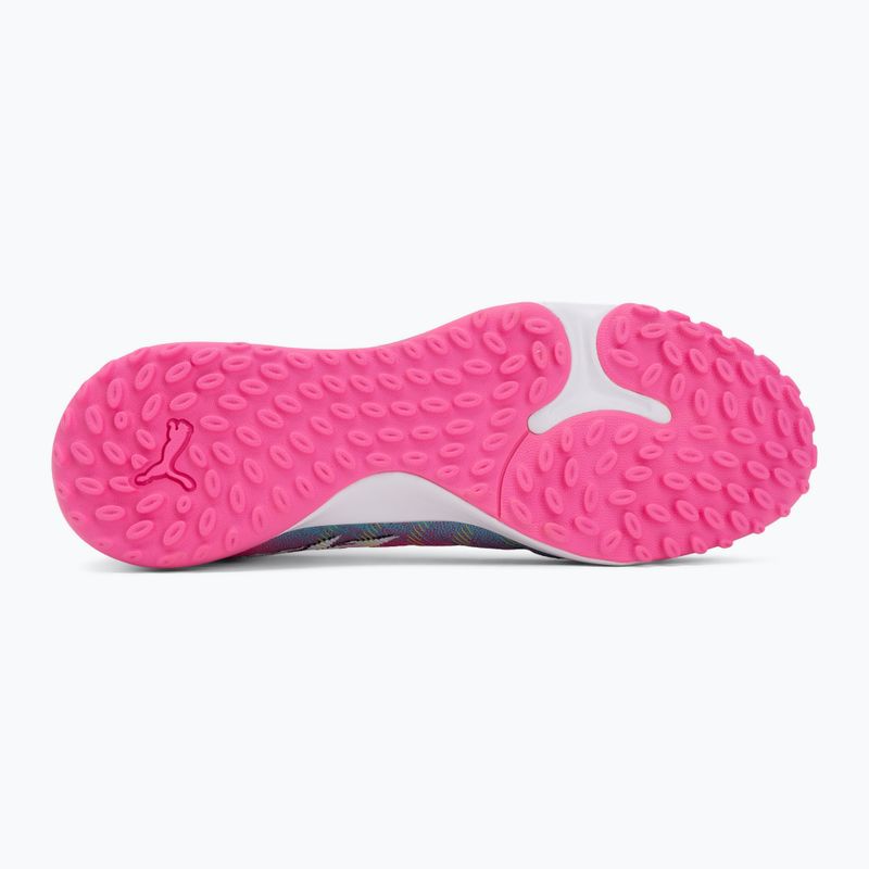 Scarpe da calcio PUMA Future 9 Match TT poison pink/puma wht/sun stream/bright aqua/puma blk 4