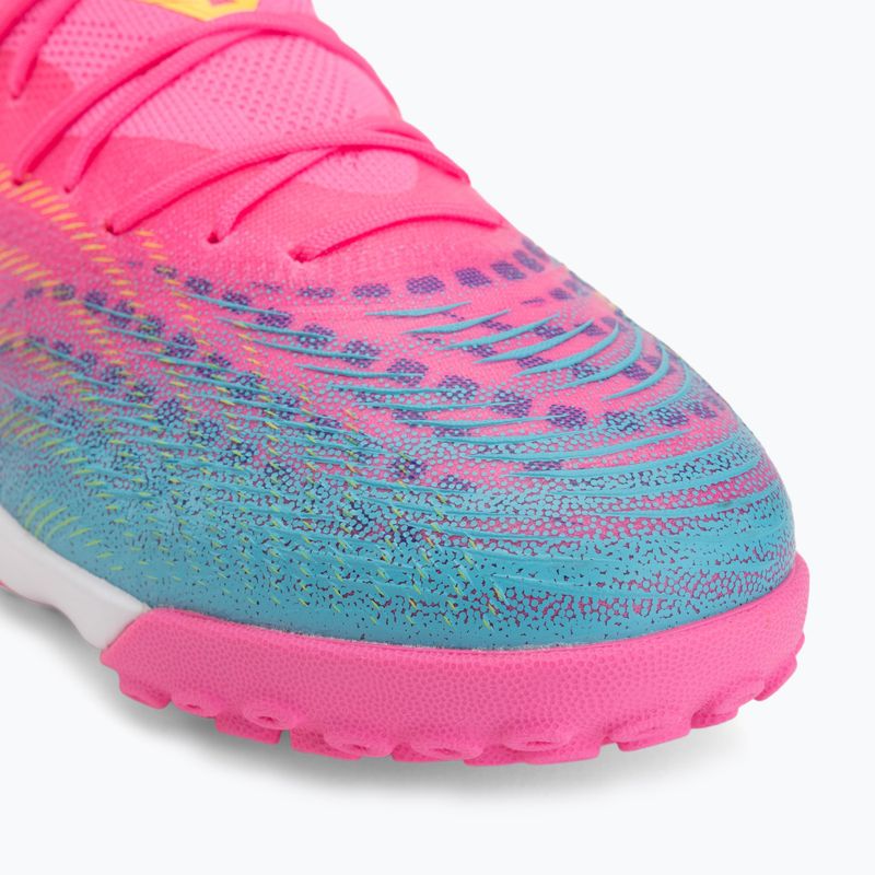 Scarpe da calcio PUMA Future 9 Match TT poison pink/puma wht/sun stream/bright aqua/puma blk 7