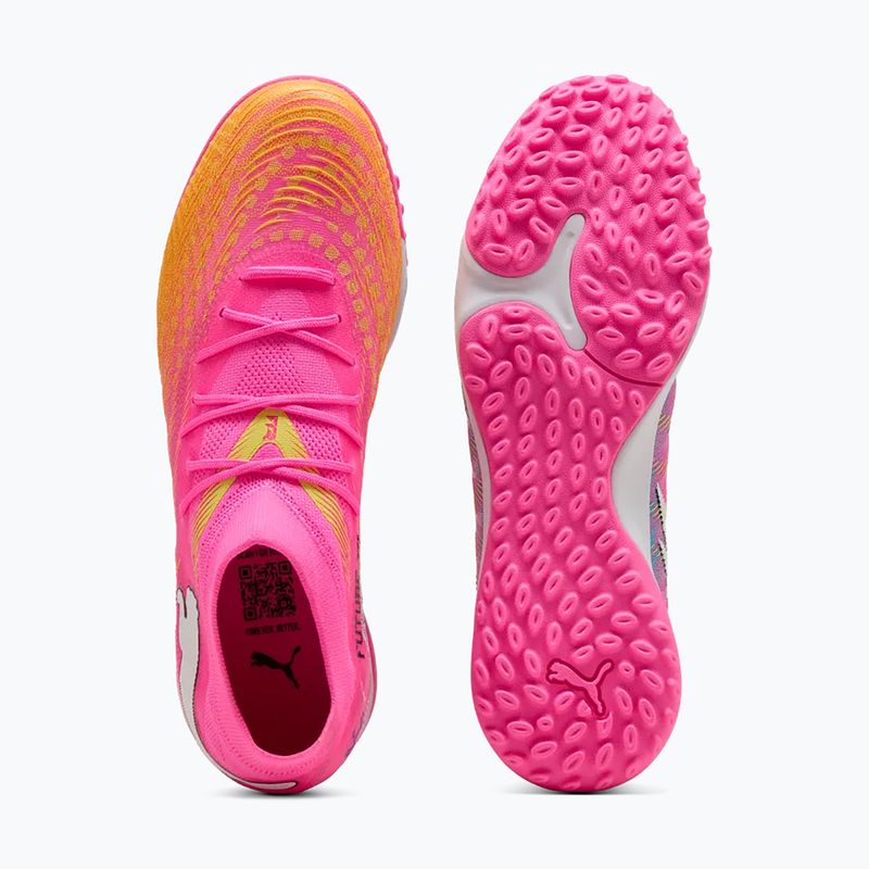 Scarpe da calcio PUMA Future 9 Match TT poison pink/puma wht/sun stream/bright aqua/puma blk 5