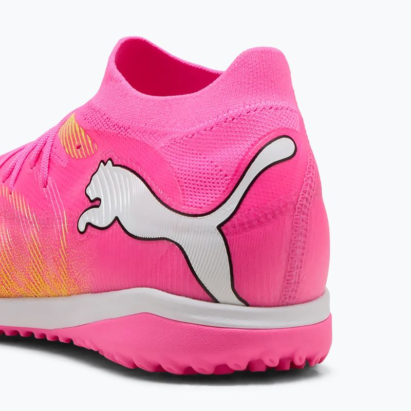 Scarpe da calcio PUMA Future 9 Match TT poison pink/puma wht/sun stream/bright aqua/puma blk 7