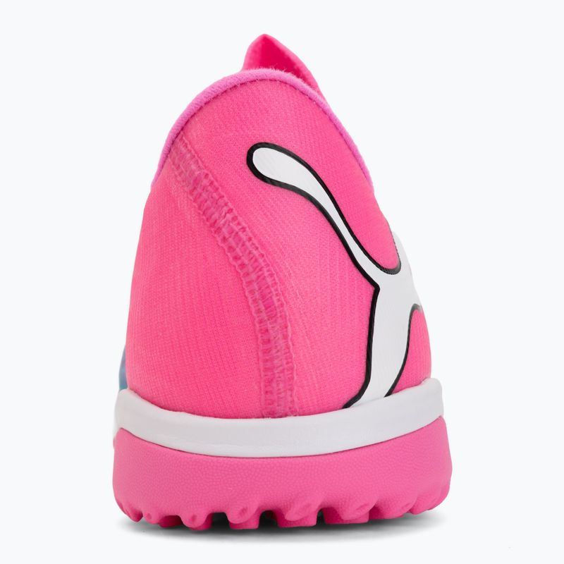 Scarpe da calcio PUMA Future 9 Match Fusion TT poison pink/puma white/sun stream/bright aqua/puma black 6