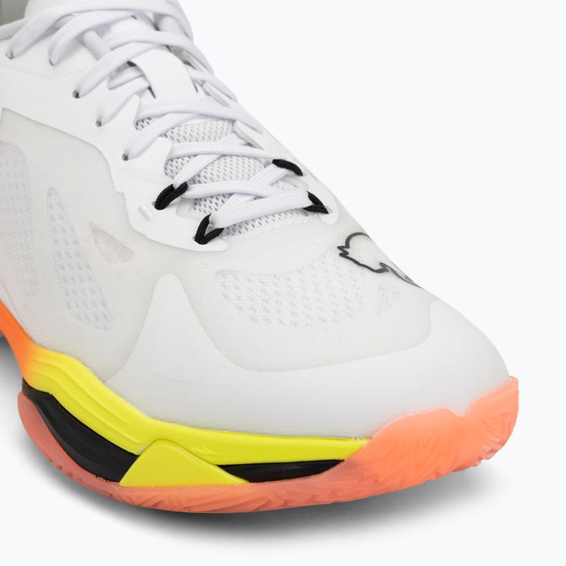 Scarpe da pallamano PUMA Vantage Nitro Game On puma white/glowing red/ultra blue 7