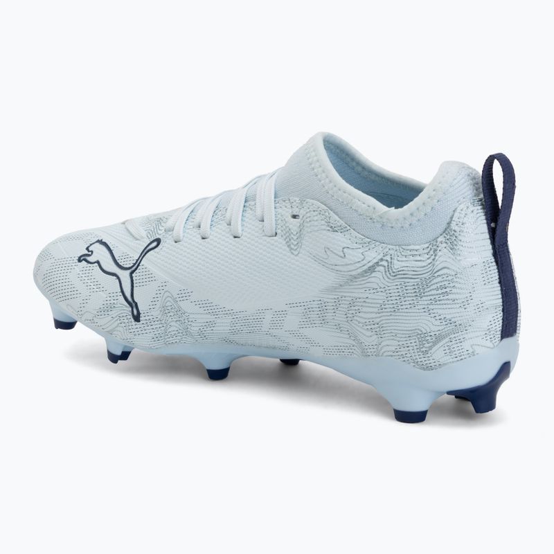 Scarpe da calcio per bambini PUMA Ultra 6 Match FG/AG Jr icy blue/puma white/blue jewel 3