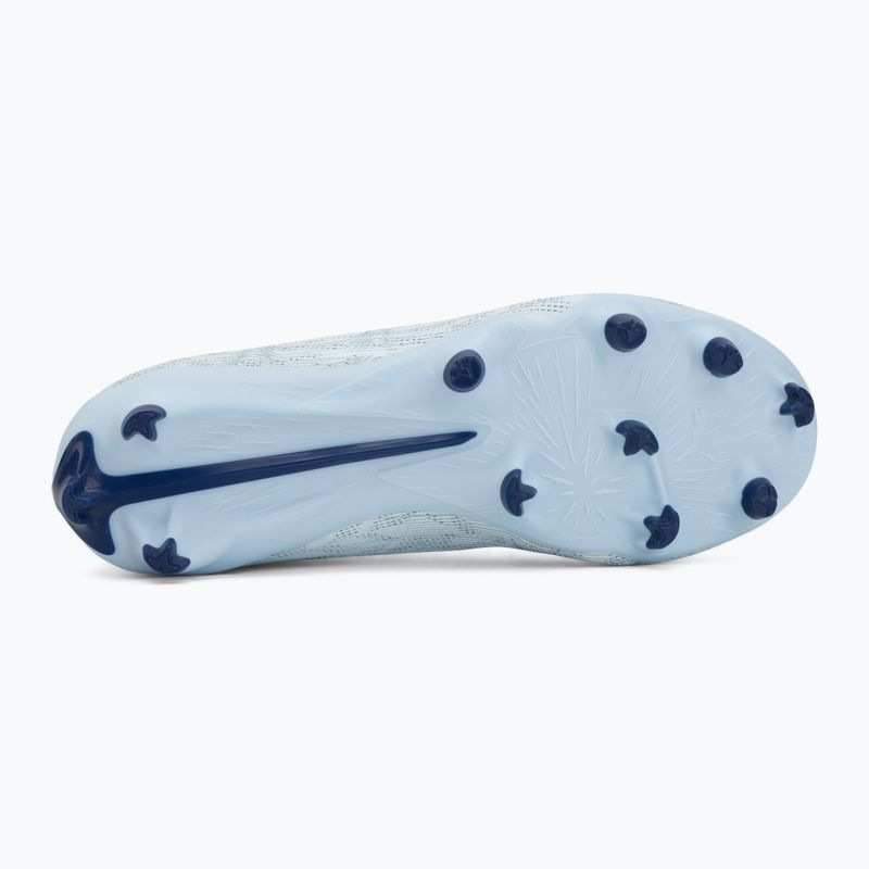 Scarpe da calcio per bambini PUMA Ultra 6 Match FG/AG Jr icy blue/puma white/blue jewel 4