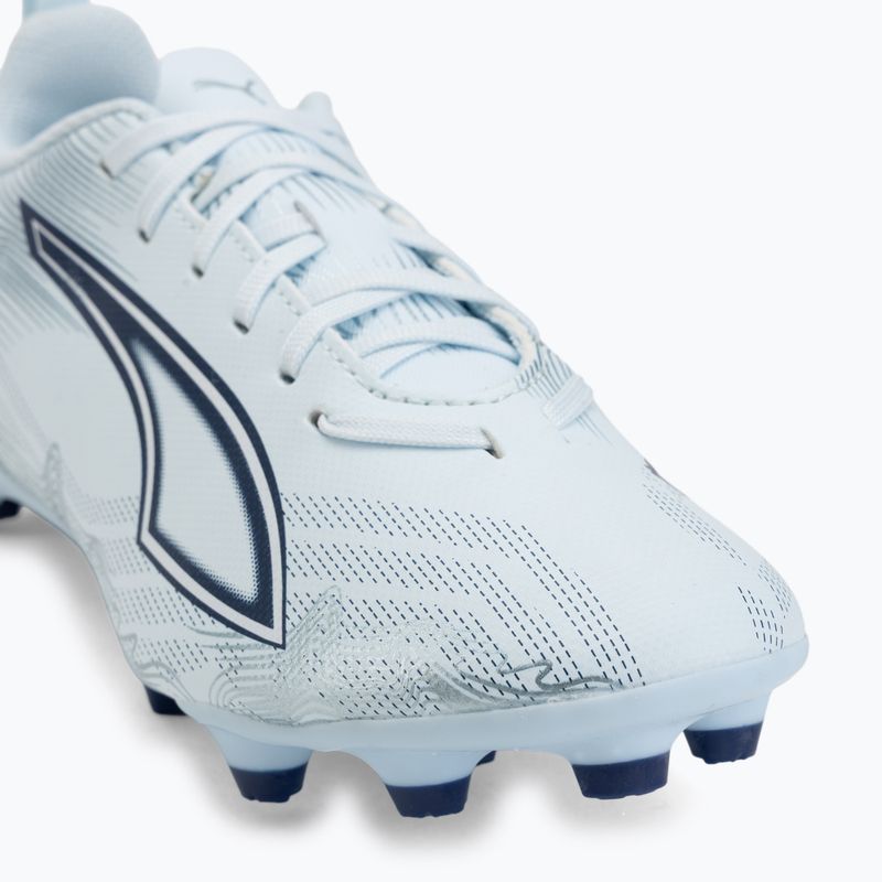 Scarpe da calcio per bambini PUMA Ultra 6 Play FG/AG Jr icy blue/puma white/blue jewel 7