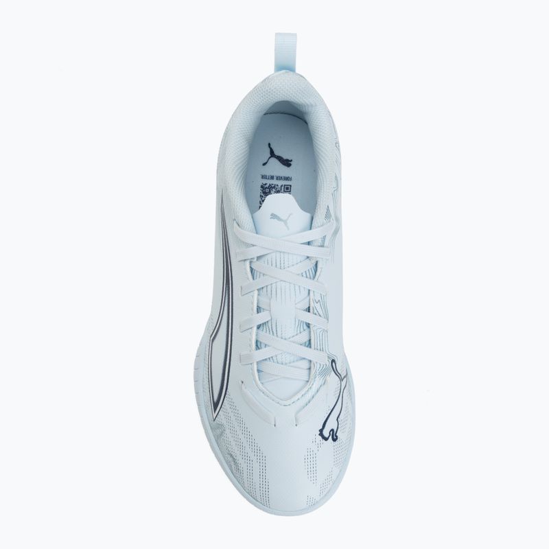 Scarpe da calcio per bambini PUMA Ultra 6 Play TT Jr icy blue/puma white/blue jewel 5
