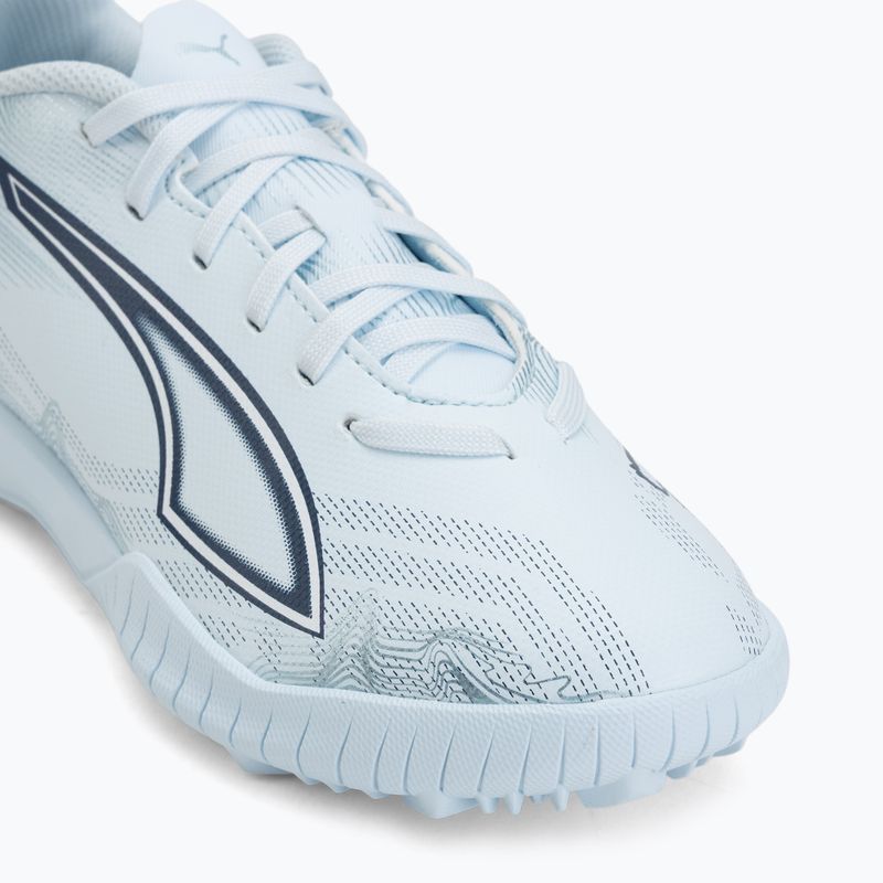 Scarpe da calcio per bambini PUMA Ultra 6 Play TT Jr icy blue/puma white/blue jewel 7