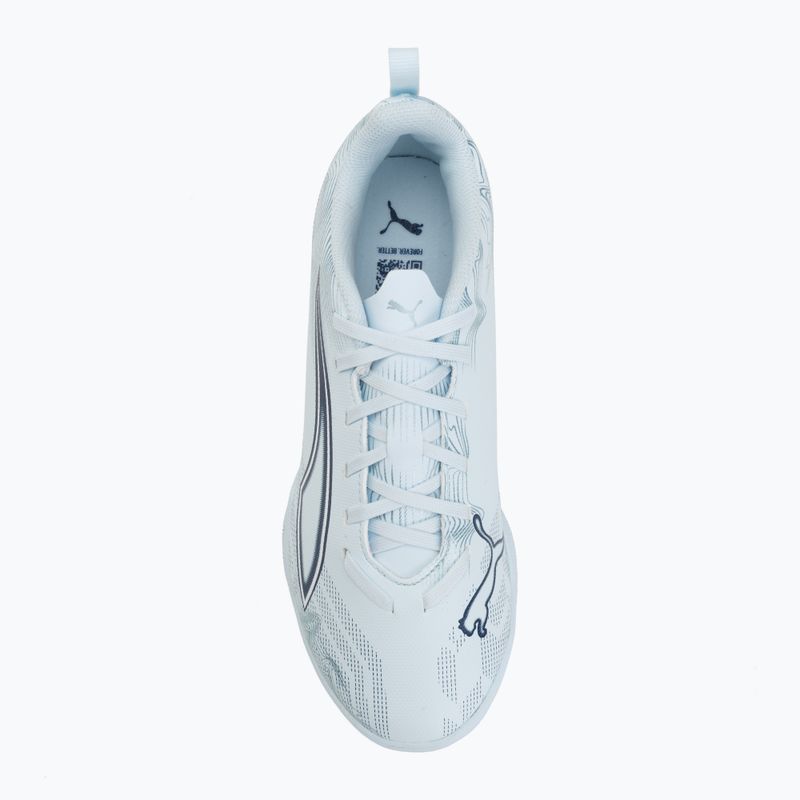 Scarpe da calcio per bambini PUMA Ultra 6 Play It Jr icy blue/puma white/blue jewel 5