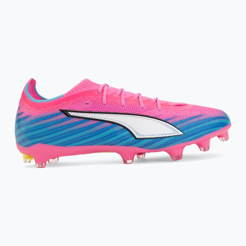 Scarpe da calcio PUMA Ultra 6 Pro FG/AG poison pink/puma white/sunstream/bright aqua/puma black 2