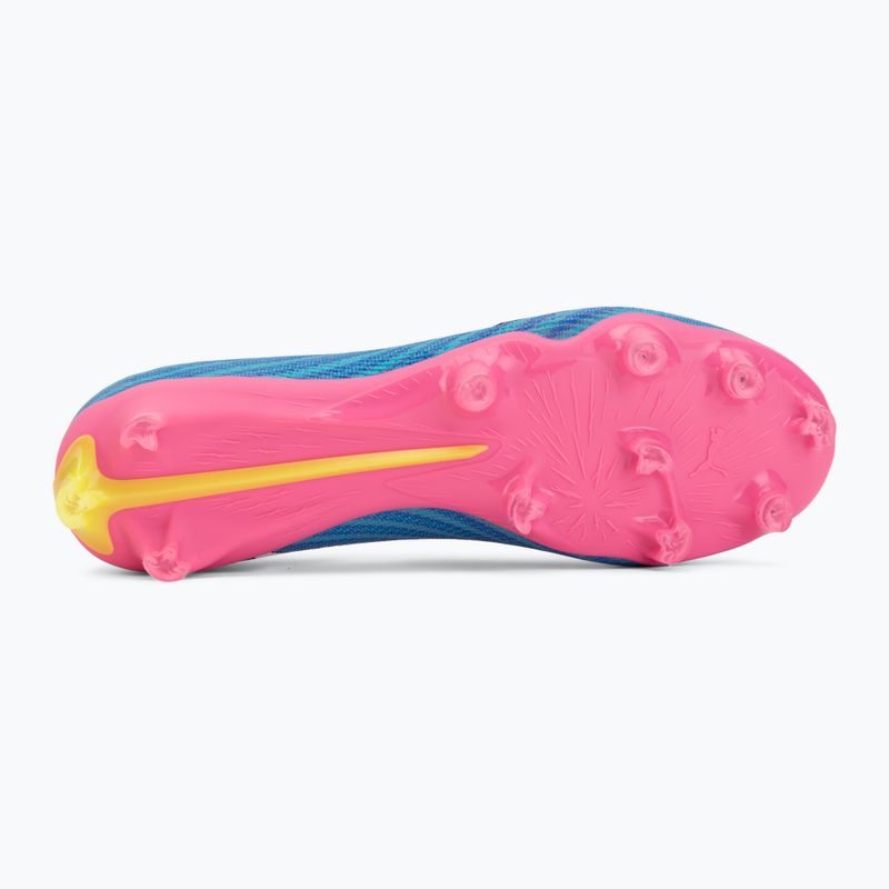 Scarpe da calcio PUMA Ultra 6 Pro FG/AG poison pink/puma white/sunstream/bright aqua/puma black 4