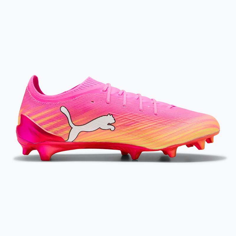 Scarpe da calcio PUMA Ultra 6 Ultimate FG poison pink/puma white/sun stream/bright aqua/puma black 2