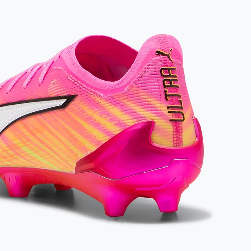 Scarpe da calcio PUMA Ultra 6 Ultimate FG poison pink/puma white/sun stream/bright aqua/puma black 7