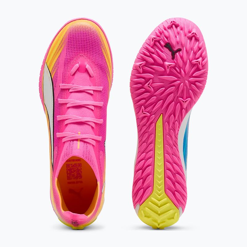 Scarpe da calcio PUMA Ultra 6 Match TT poison pink/puma wht/sun stream/bright aqua/puma blk 3