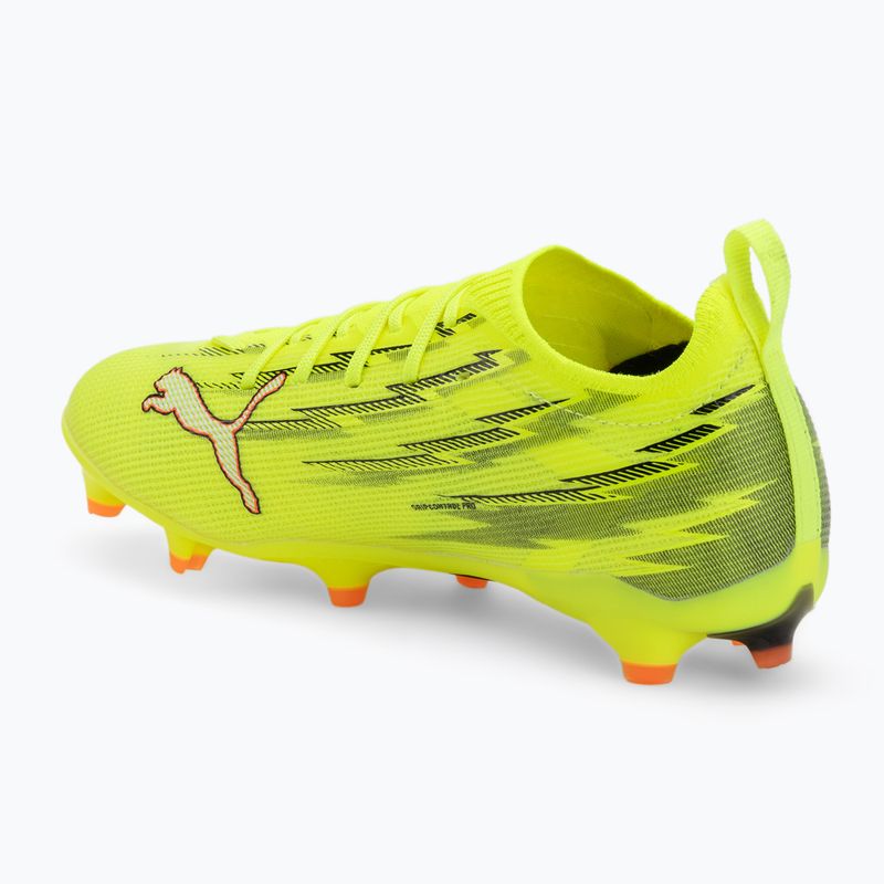 Scarpe da calcio PUMA Ultra 6 Pro Jr FG/AG yellow alert/puma black/glowing red/lime squeeze 3