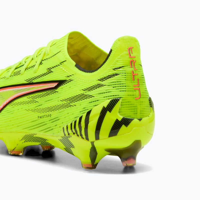 Scarpe da calcio PUMA Ultra 6 Ultimate FG yellow alert/puma black/glowing red/lime squeeze 8