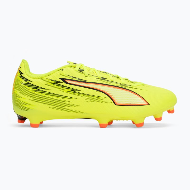 Scarpe da calcio PUMA Ultra 6 Play FG/AG yellow alert/puma black/glowing red/lime squeeze 2