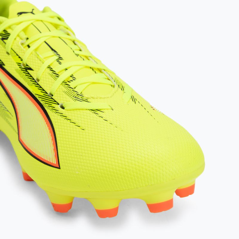 Scarpe da calcio PUMA Ultra 6 Play FG/AG yellow alert/puma black/glowing red/lime squeeze 7