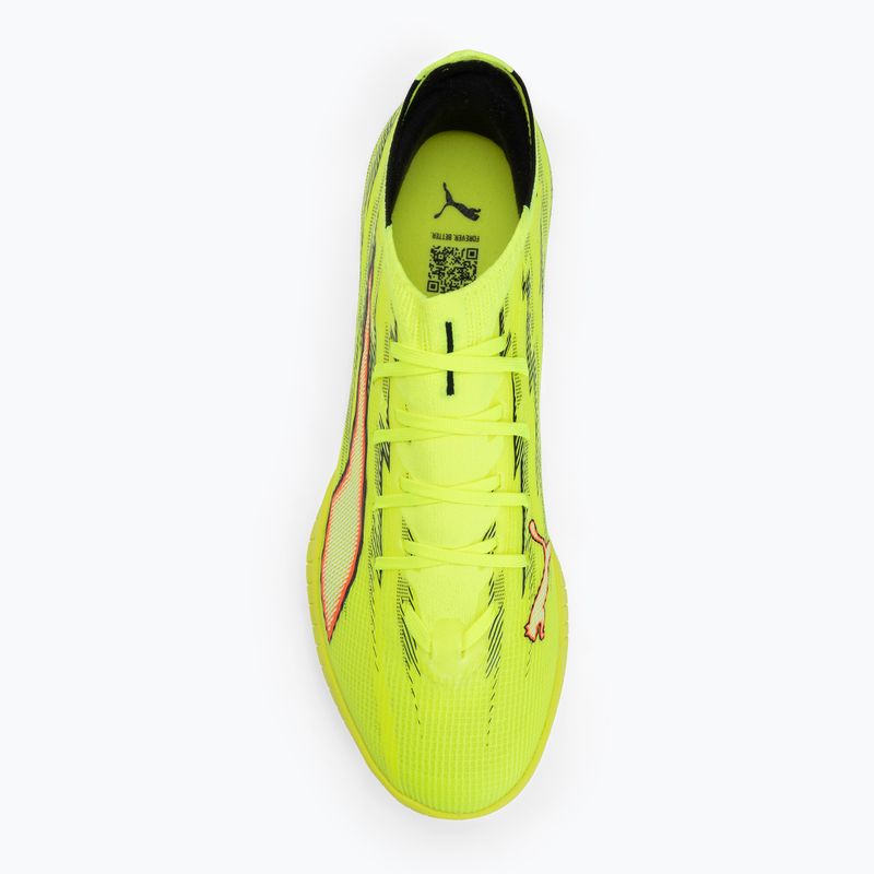Scarpe da calcio PUMA 6 Match TT yellow alert/puma black/glowing red/lime squeeze 5