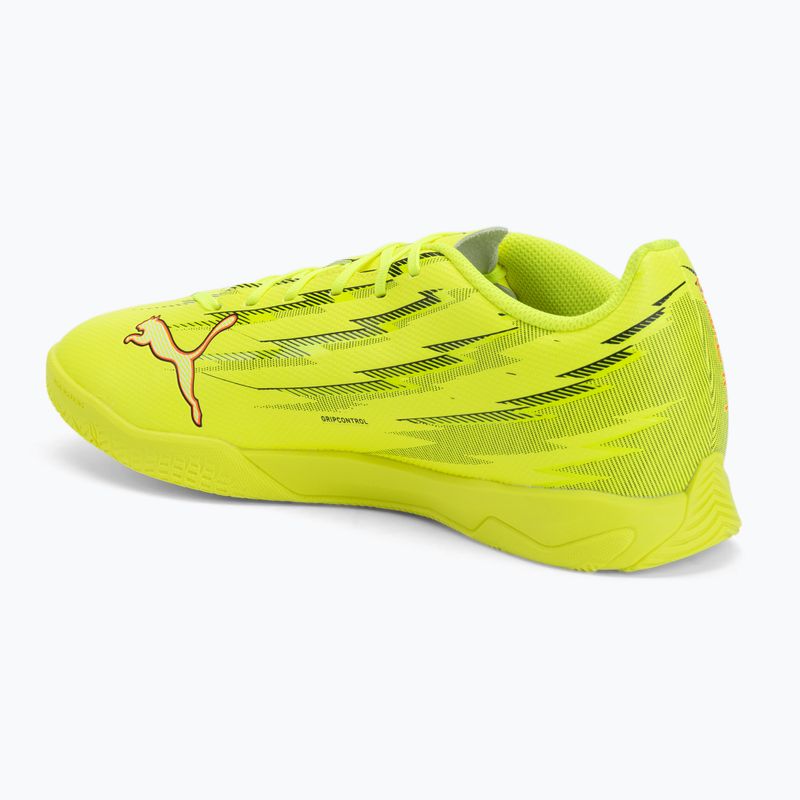 Scarpe da calcio PUMA Ultra 6 Play IT yellow alert/puma black/glowing red/lime squeeze 3
