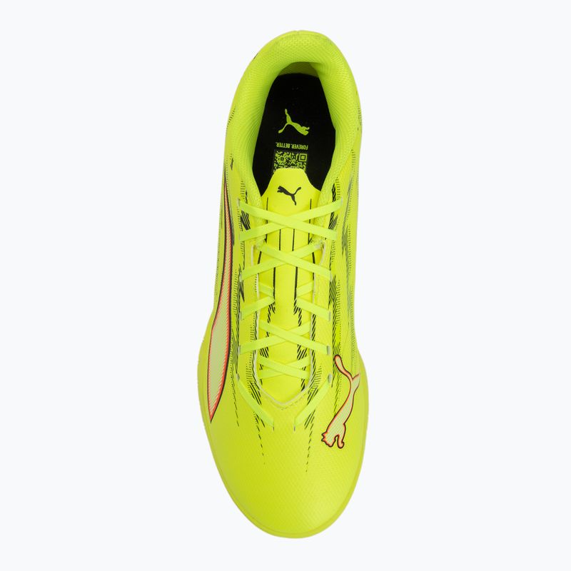 Scarpe da calcio PUMA Ultra 6 Play IT yellow alert/puma black/glowing red/lime squeeze 5