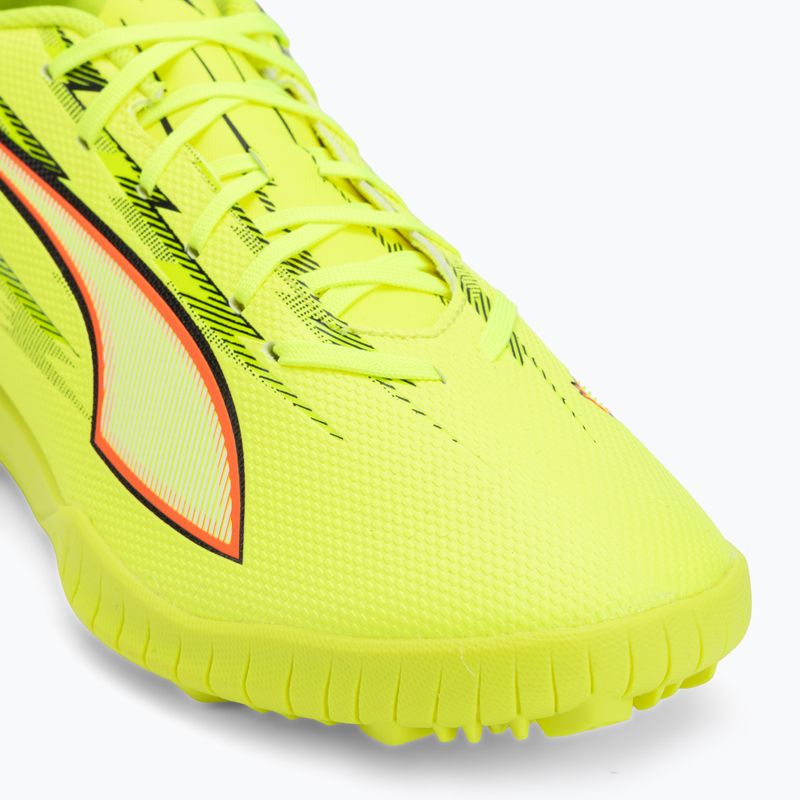 Scarpe da calcio PUMA Ultra 6 Play TT yellow alert/puma black/glowing red/lime squeeze 7