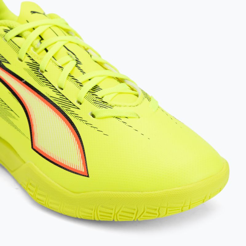 Scarpe da calcio junior PUMA Ultra 6 Play IT Jr yellow alert/puma black/glowing red/lime squeeze 7