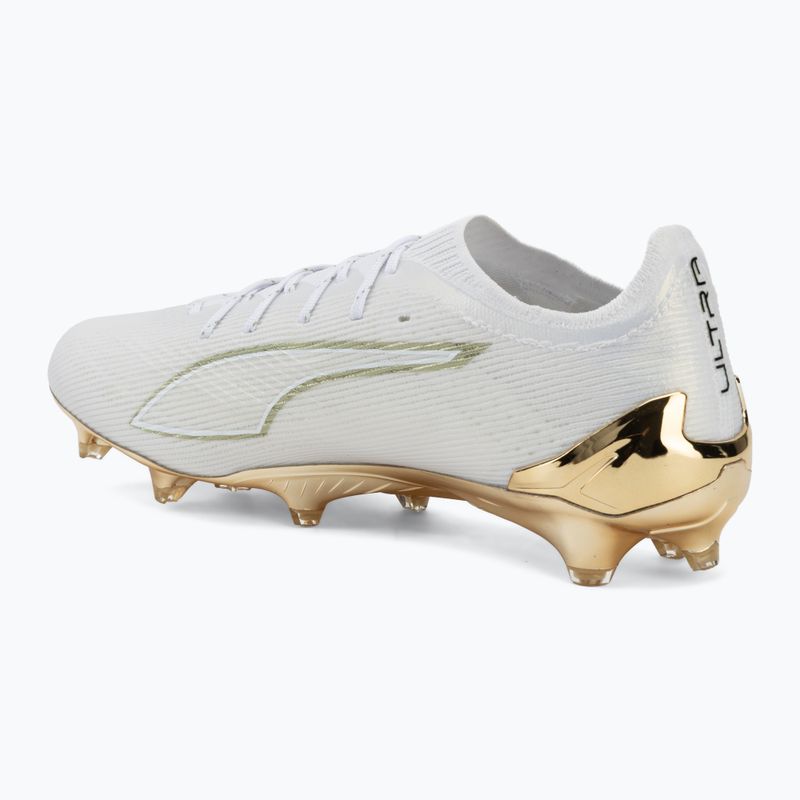 Scarpe da calcio PUMA Ultra 6 Ultimate FG puma white/metallic gold/puma black 3