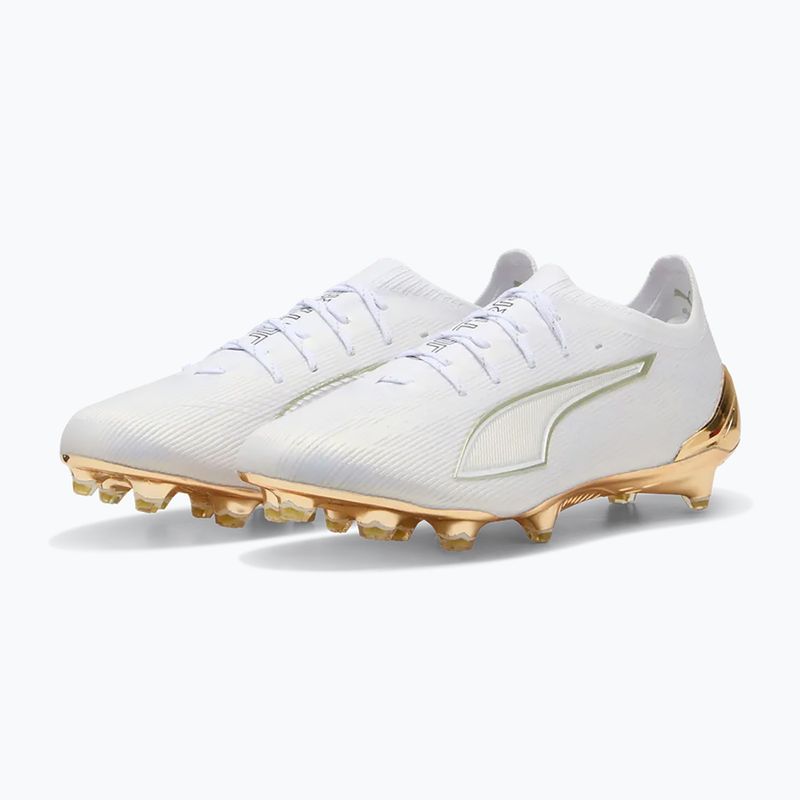 Scarpe da calcio PUMA Ultra 6 Ultimate FG puma white/metallic gold/puma black 11