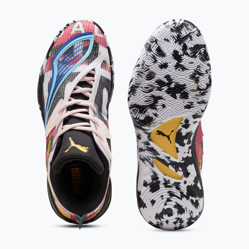 Scarpe da basket PUMA All-Pro NITRO 2 puma black/jasmine flower 4
