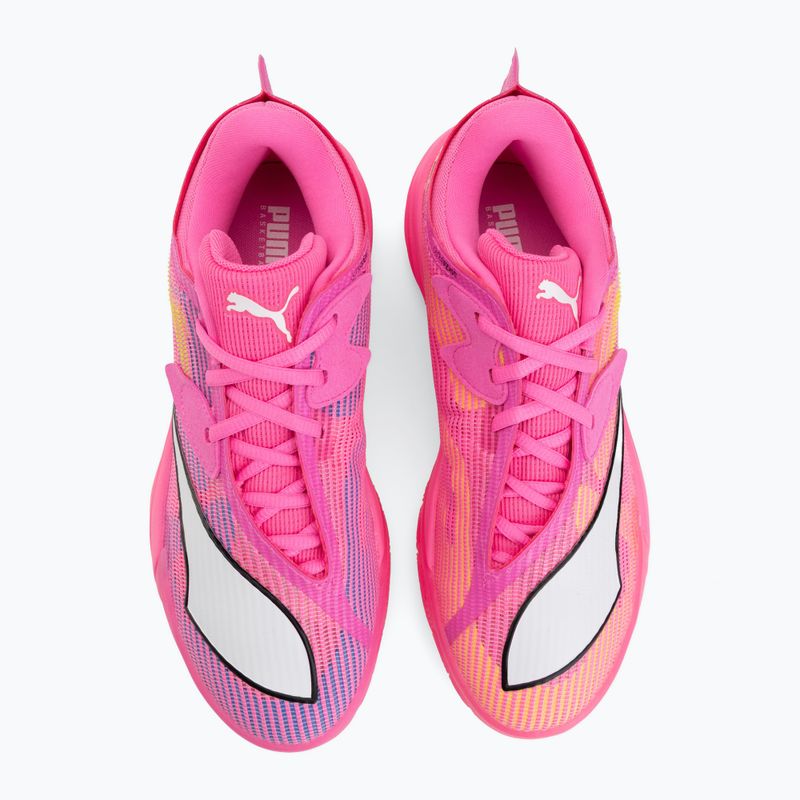 Scarpe da basket PUMA All-Pro NITRO 2 Showtime poison pink/bright aqua/lime squeeze 5