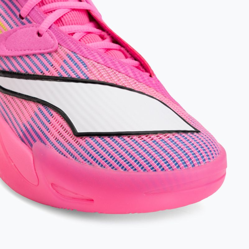 Scarpe da basket PUMA All-Pro NITRO 2 Showtime poison pink/bright aqua/lime squeeze 7