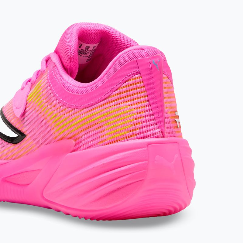 Scarpe da basket PUMA All-Pro NITRO 2 Showtime poison pink/bright aqua/lime squeeze 5