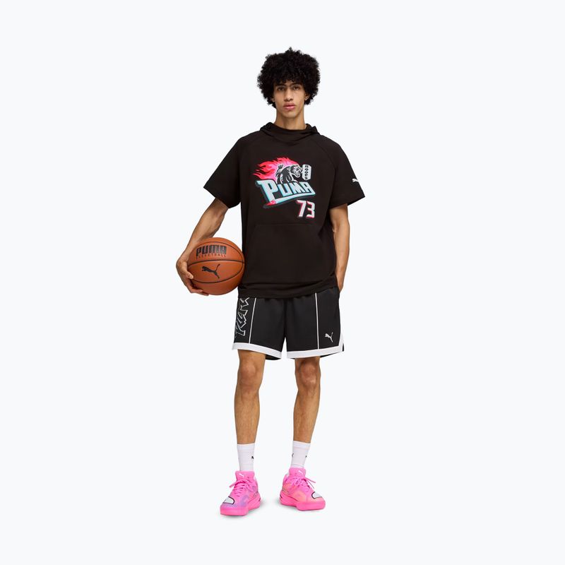 Scarpe da basket PUMA All-Pro NITRO 2 Showtime poison pink/bright aqua/lime squeeze 7