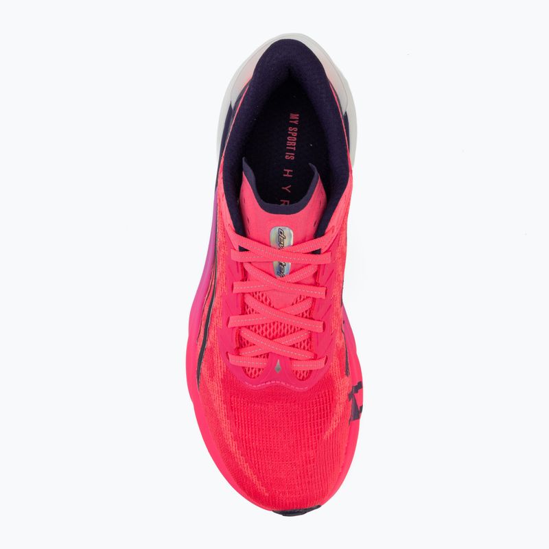 Scarpe da corsa donna PUMA x HYROX Deviate Nitro 4 rosa 5