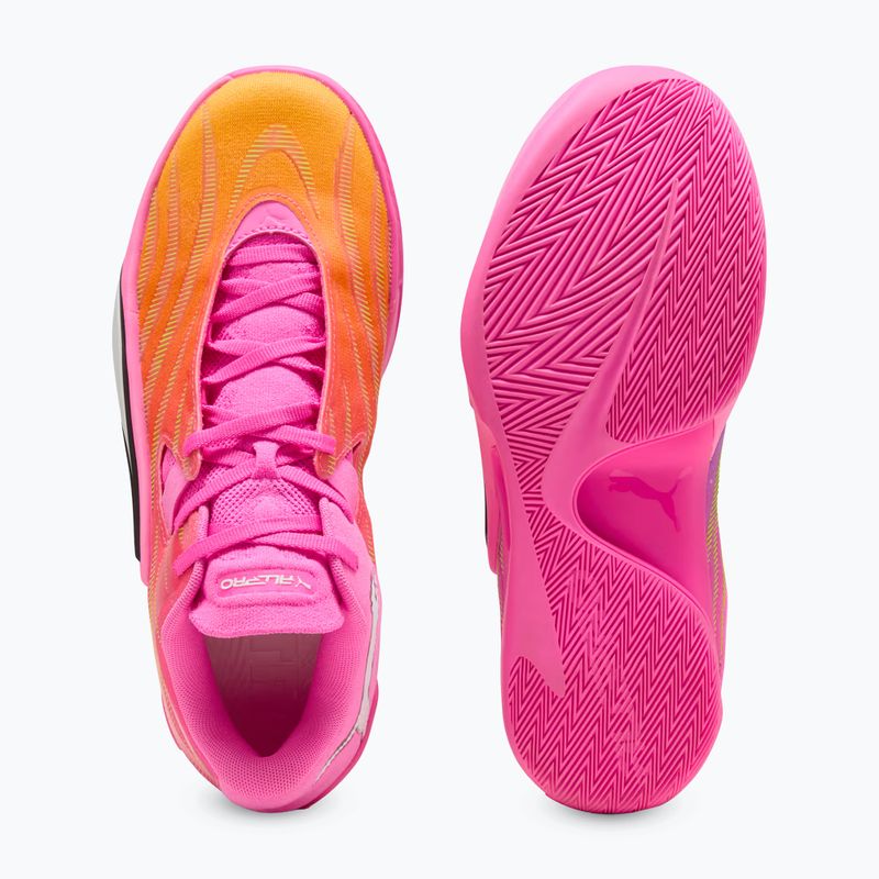 Scarpe da basket PUMA All-Pro NITRO 2 Elite poison pink/ultra blue/lime squeeze 4