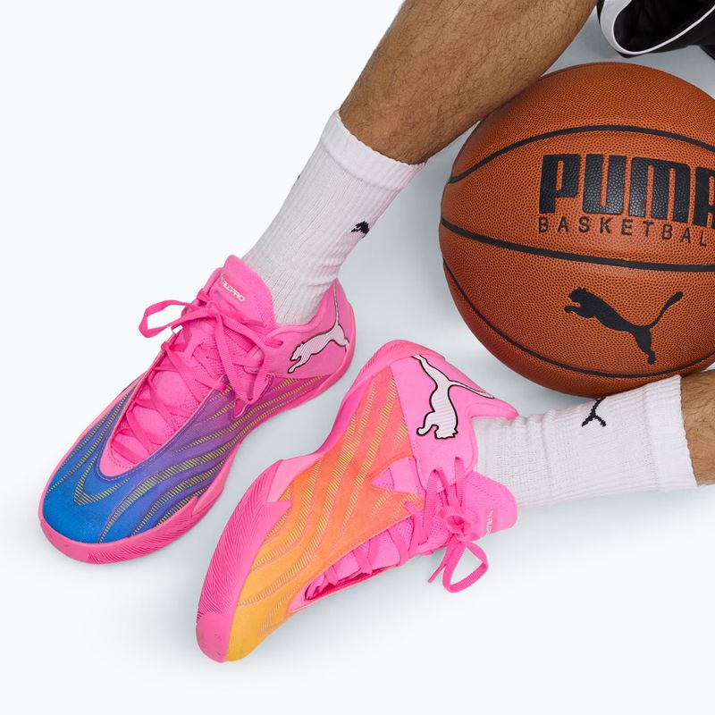 Scarpe da basket PUMA All-Pro NITRO 2 Elite poison pink/ultra blue/lime squeeze 6