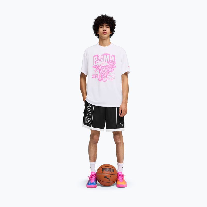 Scarpe da basket PUMA All-Pro NITRO 2 Elite poison pink/ultra blue/lime squeeze 7
