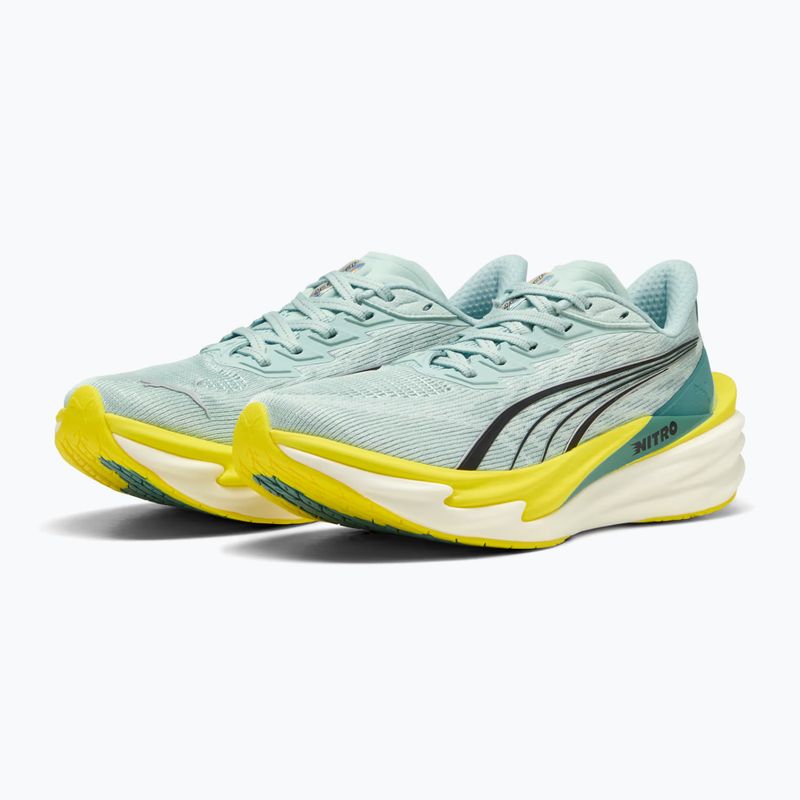 Scarpe da corsa da donna PUMA Deviate Nitro 4 blue 4