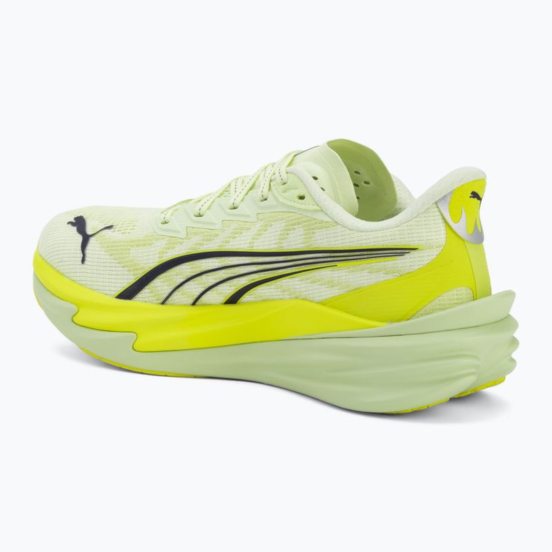 Scarpe da corsa da donna PUMA Deviate Nitro 4 green 3