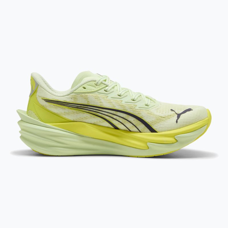 Scarpe da corsa da donna PUMA Deviate Nitro 4 green 2