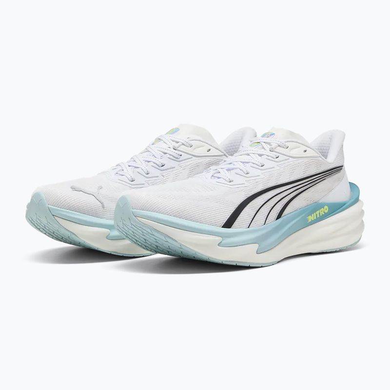 Scarpe da corsa uomo PUMA Deviate Nitro 4 white 3