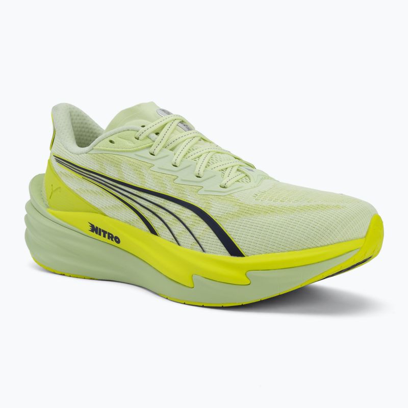 Scarpe da corsa da uomo PUMA Deviate Nitro 4 green