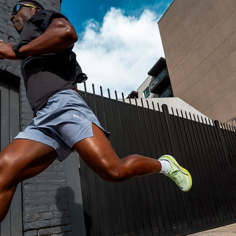 Scarpe da corsa da uomo PUMA Deviate Nitro 4 green 7