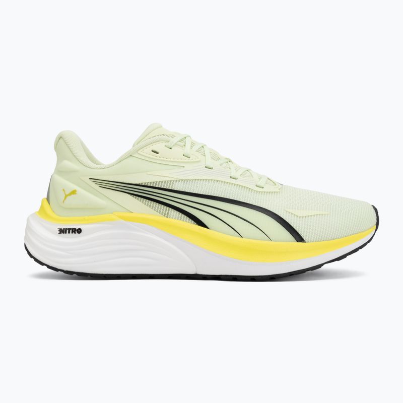 Scarpe da corsa da uomo PUMA Electrify Nitro 4 green 2