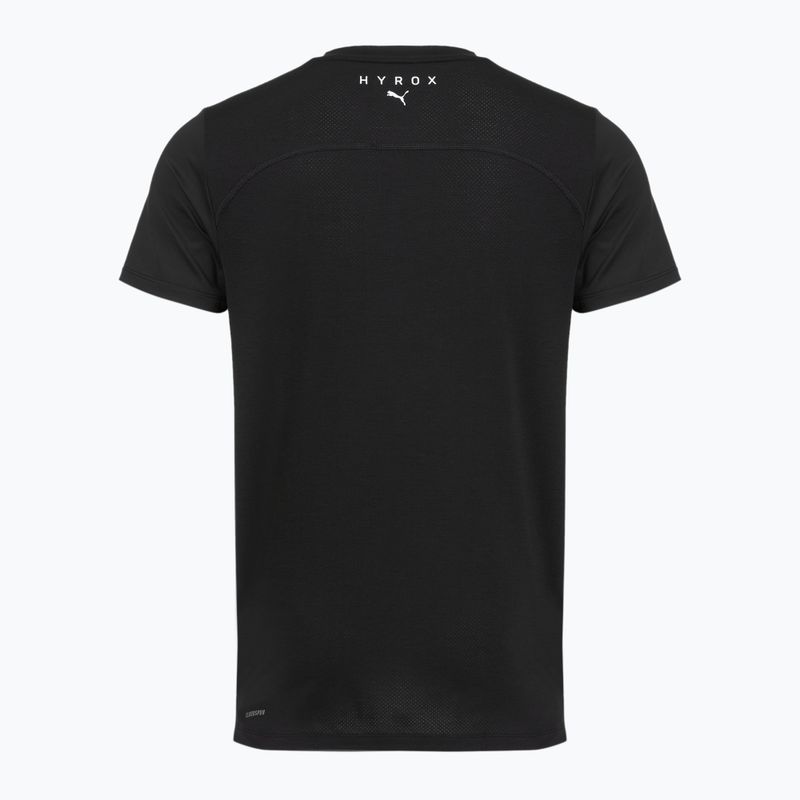 Maglietta da allenamento uomo PUMA Hyrox Cloudspun Thermoadapt Tee nera 2