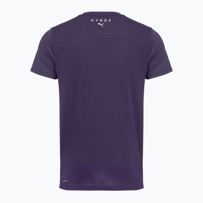 Maglietta da allenamento uomo PUMA x HYROX Cloudspun Thermoadapt Tee viola 2