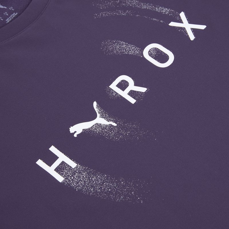 Maglietta da allenamento uomo PUMA x HYROX Cloudspun Thermoadapt Tee viola 3