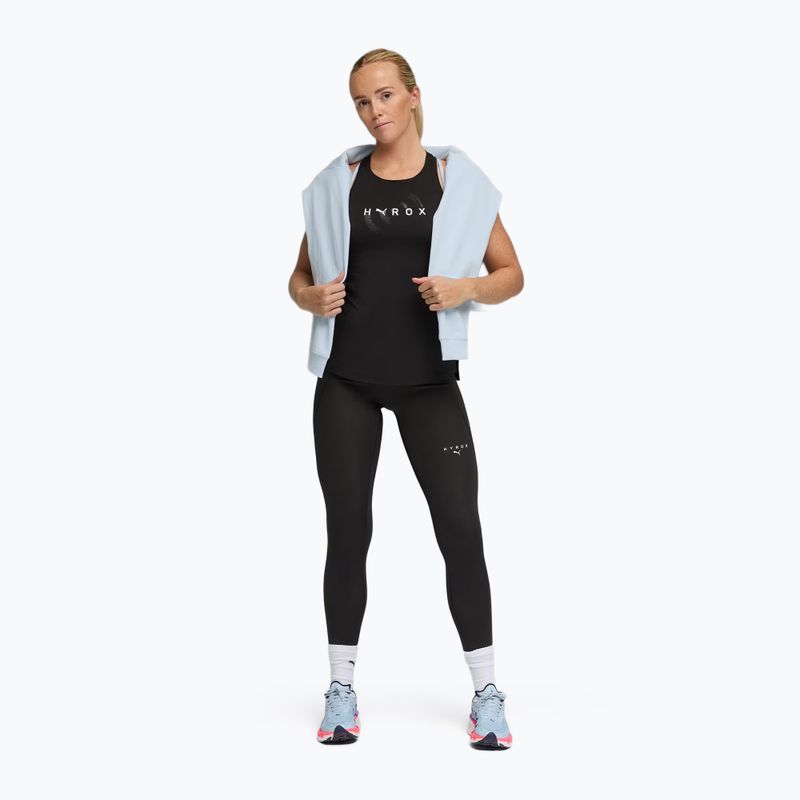 Maglia da allenamento donna Puma Hyrox Cloudspun Racerback Tank puma black 2