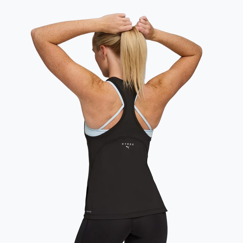 Maglia da allenamento donna Puma Hyrox Cloudspun Racerback Tank puma black 3